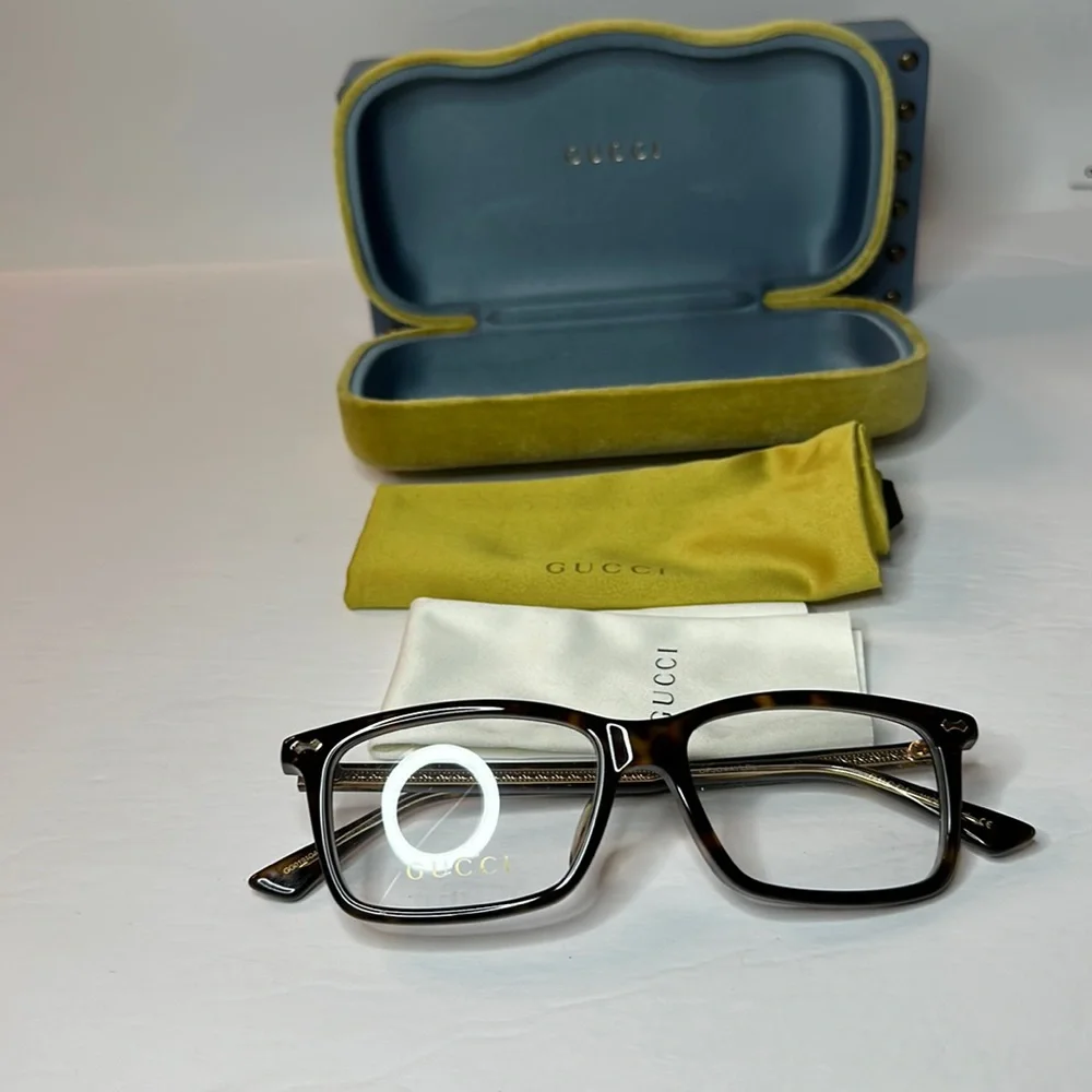 Gucci Men's Eyeglasses GG0191OA GG/0191/OA Full Rim Optical Frame